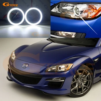 For Mazda RX-8 RX8 2009 2010 2011 2012 Excellent Ultra bright smd led Angel Eyes Halo Ring kit DRL 
For Mazda RX-8 RX8 2009 2010 2011 2012 Excellent Ultra bright smd led Angel Eyes Halo Ring kit DRL