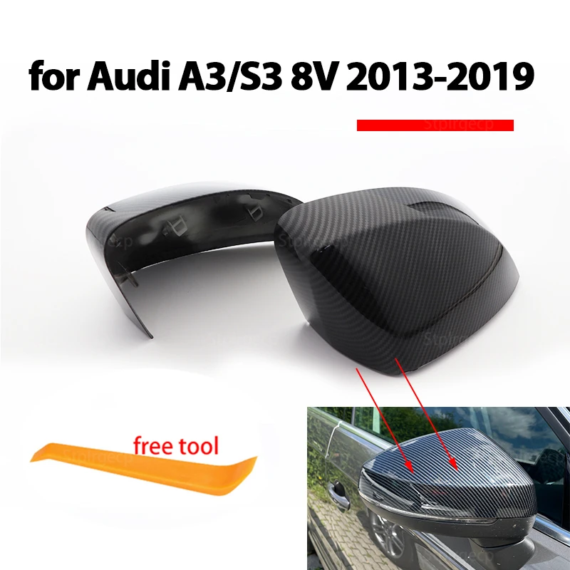 Side Wing Mirror Cap Covers for Audi A3 S3 8V RS3 2013 2014 2015 2016 2018 2017 2019 Replace Carbon Fiber Look Black
Side Wing Mirror Cap Covers for Audi A3 S3 8V RS3 2013 2014 2015 2016 2018 2017 2019 Replace Carbon Fiber Look Black