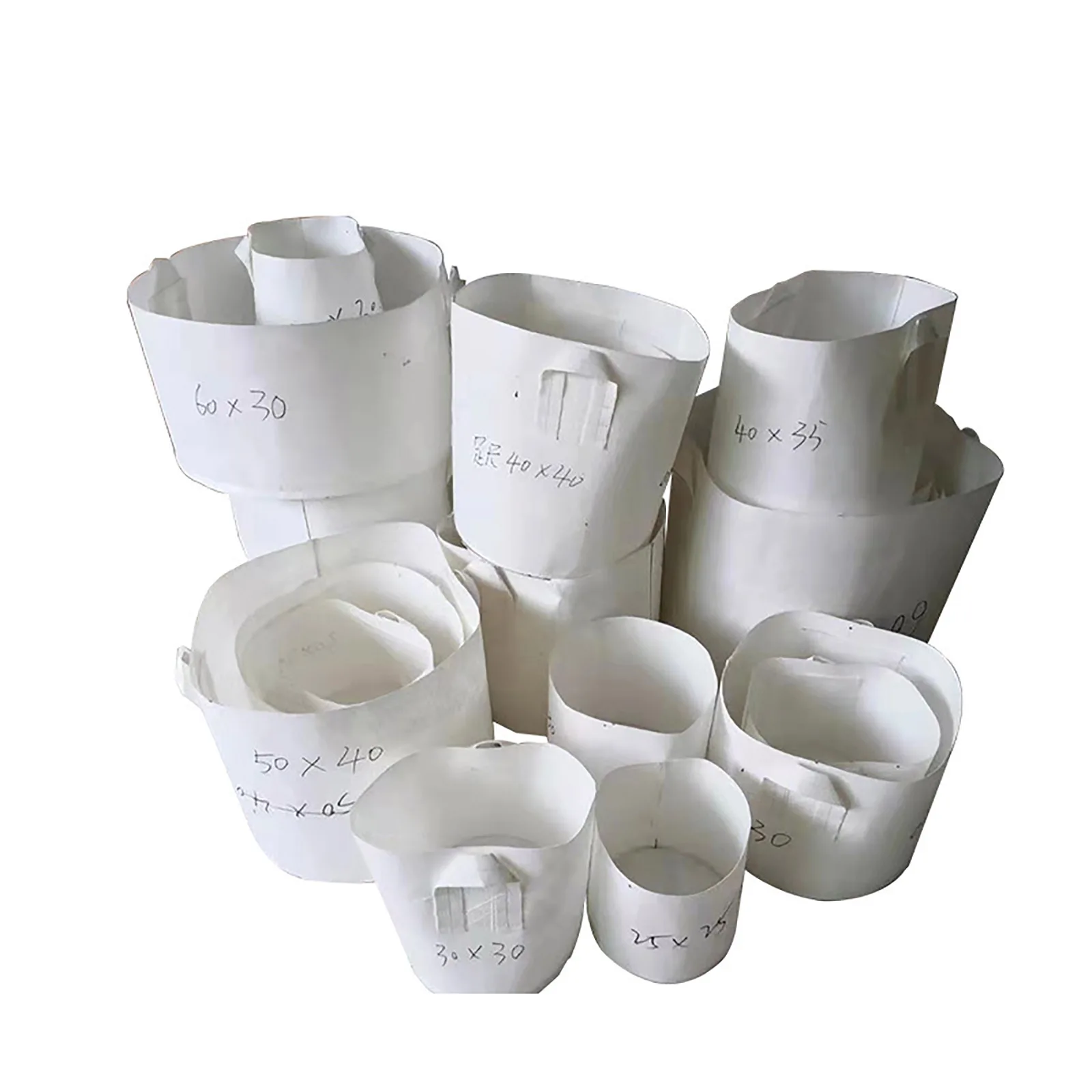 20Pcs Different Sizes Biodegradable Non-woven Seedling Pots Eco-Friendly Planting Bags Nursery Bag Plant Grow Bags Fabric Pouch
20Pcs Different Sizes Biodegradable Non-woven Seedling Pots Eco-Friendly Planting Bags Nursery Bag Plant Grow Bags Fabric Pouch