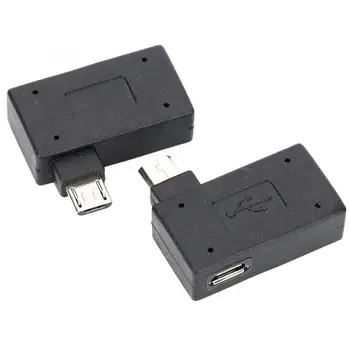 2PCS 90 Degree Right Angle Micro USB to USB OTG Adapter Plug-and-Play for Mobile Phone Tablet
2PCS 90 Degree Right Angle Micro USB to USB OTG Adapter Plug-and-Play for Mobile Phone Tablet