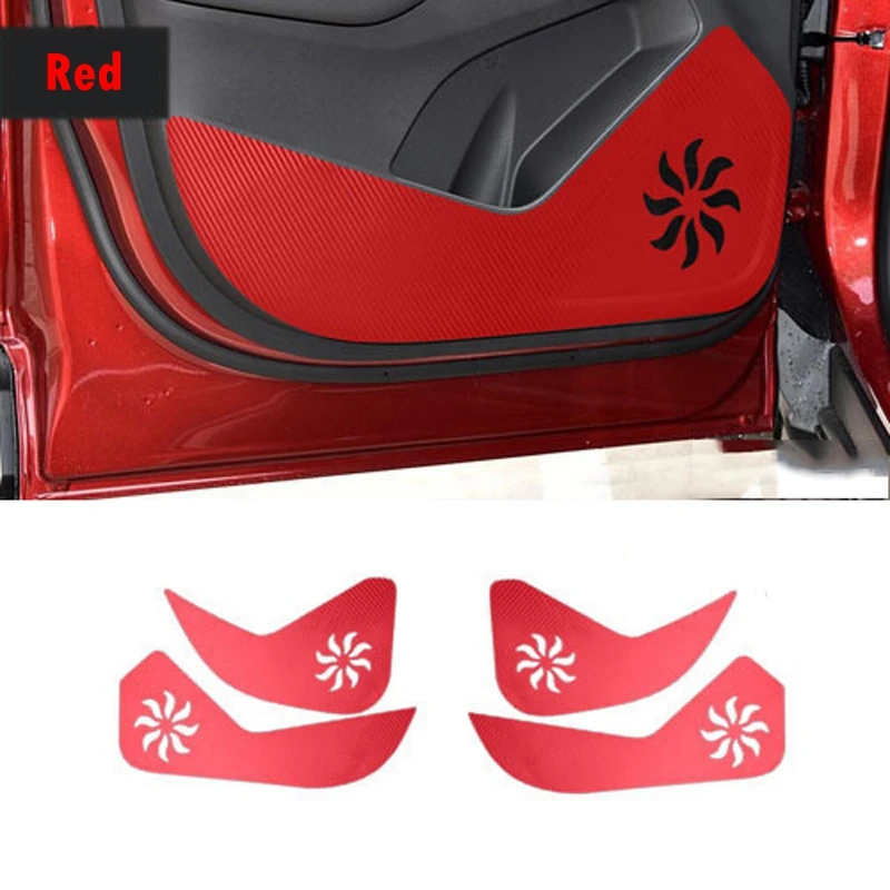 For Chevrolet Explorer 2017-2018 4 Pcs/set of Door Anti-kick Pad Interior Modification Carbon Fiber Decorative Stickers
For Chevrolet Explorer 2017-2018 4 Pcs/set of Door Anti-kick Pad Interior Modification Carbon Fiber Decorative Stickers