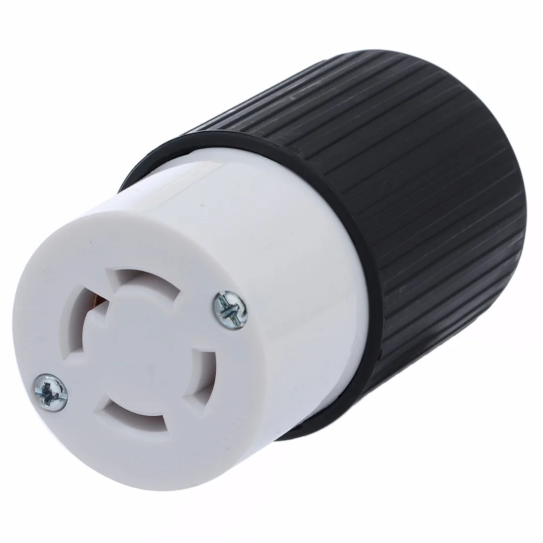 1pc Electrical Supplies Generator Socket 30 Amps Twist Lock 4-Wire Electrical Female Plug Receptacle 125/250V
1pc Electrical Supplies Generator Socket 30 Amps Twist Lock 4-Wire Electrical Female Plug Receptacle 125/250V