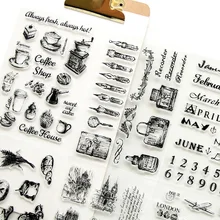 Vintage Coffee Building Silicone Clear Stamp Diy Decorative Diary Journal Craft Scrapbooking Planner Stamps Stationery
Vintage Coffee Building Silicone Clear Stamp Diy Decorative Diary Journal Craft Scrapbooking Planner Stamps Stationery