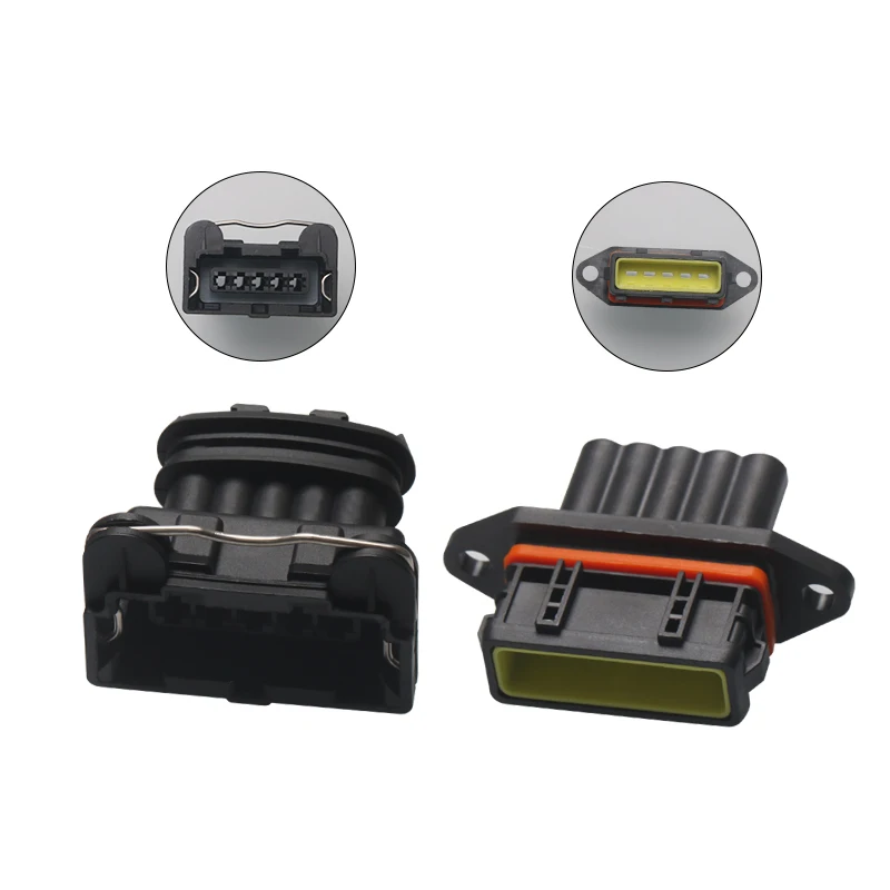 5 Sets 5 Pin tyco electric housing plug Junior Power Timer JPT AMP andmale Female Sealed Automotive Connector 282193-1
5 Sets 5 Pin tyco electric housing plug Junior Power Timer JPT AMP andmale Female Sealed Automotive Connector 282193-1