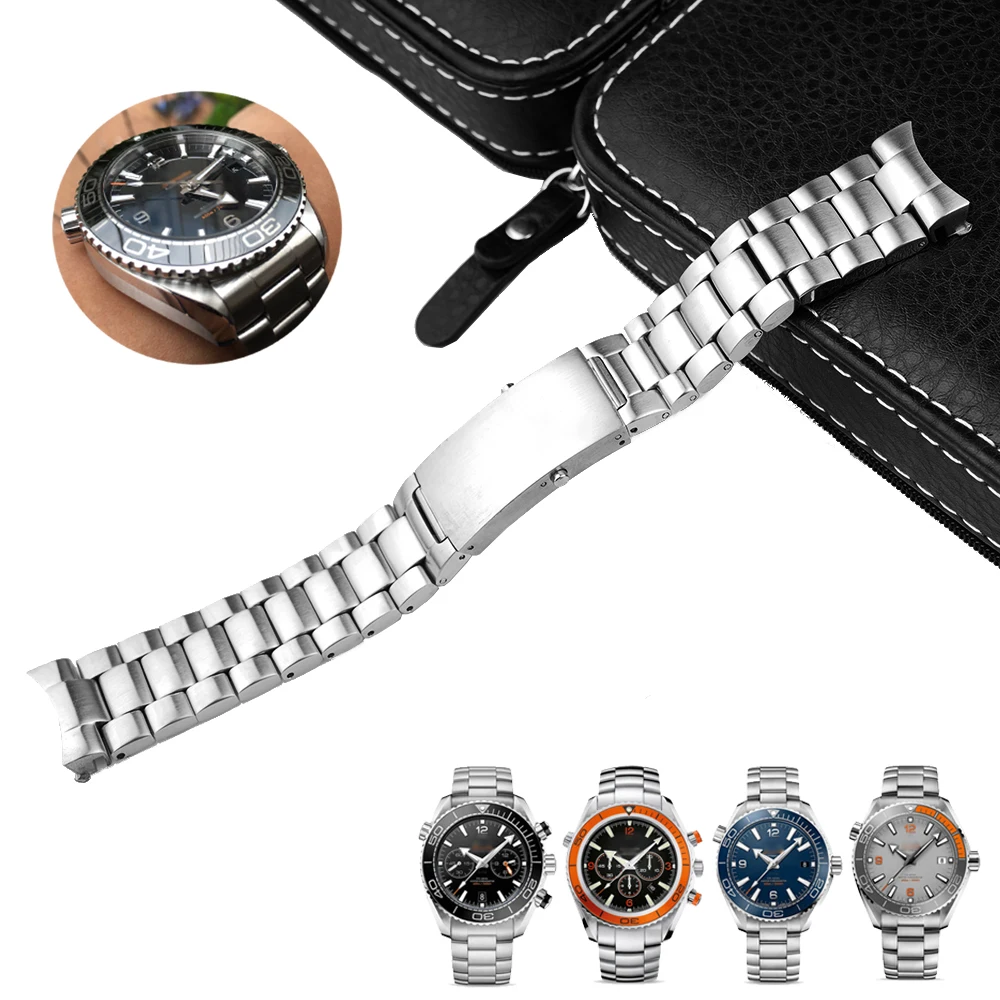 CARLYWET 20 22mm 316L steel Curved End Solid Links Replacement Watch Band Strap For Omega 300 600 Seamaster Planet Ocean
CARLYWET 20 22mm 316L steel Curved End Solid Links Replacement Watch Band Strap For Omega 300 600 Seamaster Planet Ocean
