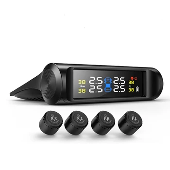 Universal Wireless C240 TPMS Solar Power Tire Pressure Monitor System Color LCD Display with 4 External Sensors
Universal Wireless C240 TPMS Solar Power Tire Pressure Monitor System Color LCD Display with 4 External Sensors