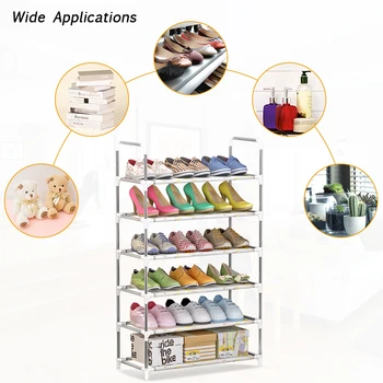 Hot 4-Tier/5-Tier/6-Tier Storage Shoe Rack Shoe Tower Shelf Storage Organizer Cabinet Stackable Shelves Holds 18 Pairs of Shoes
Hot 4-Tier/5-Tier/6-Tier Storage Shoe Rack Shoe Tower Shelf Storage Organizer Cabinet Stackable Shelves Holds 18 Pairs of Shoes