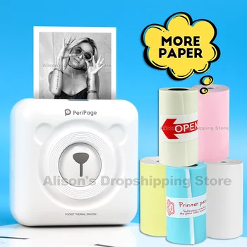 Bluetooth Wireless Small Thermal Printer Picture Mobile Photo Printer Mini Printer Portable Photo Printer for Android iOS phone
Bluetooth Wireless Small Thermal Printer Picture Mobile Photo Printer Mini Printer Portable Photo Printer for Android iOS phone