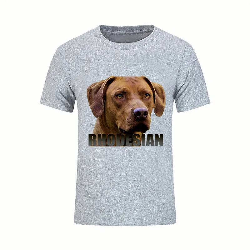 2020 summer Men's brand clothing O Neck short sleeve T-shirt Rhodesian Ridgeback dog Print T shirt Homme large size male tshirt
2020 summer Men's brand clothing O Neck short sleeve T-shirt Rhodesian Ridgeback dog Print T shirt Homme large size male tshirt