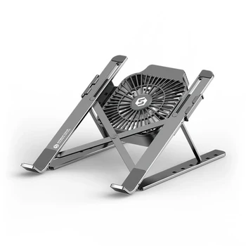 Portable Foldable MacBook Stand Laptop Stand With Cooling Fan Adjustable Aluminum Alloy Notebook Holder for 10-17inch Laptop New
Portable Foldable MacBook Stand Laptop Stand With Cooling Fan Adjustable Aluminum Alloy Notebook Holder for 10-17inch Laptop New