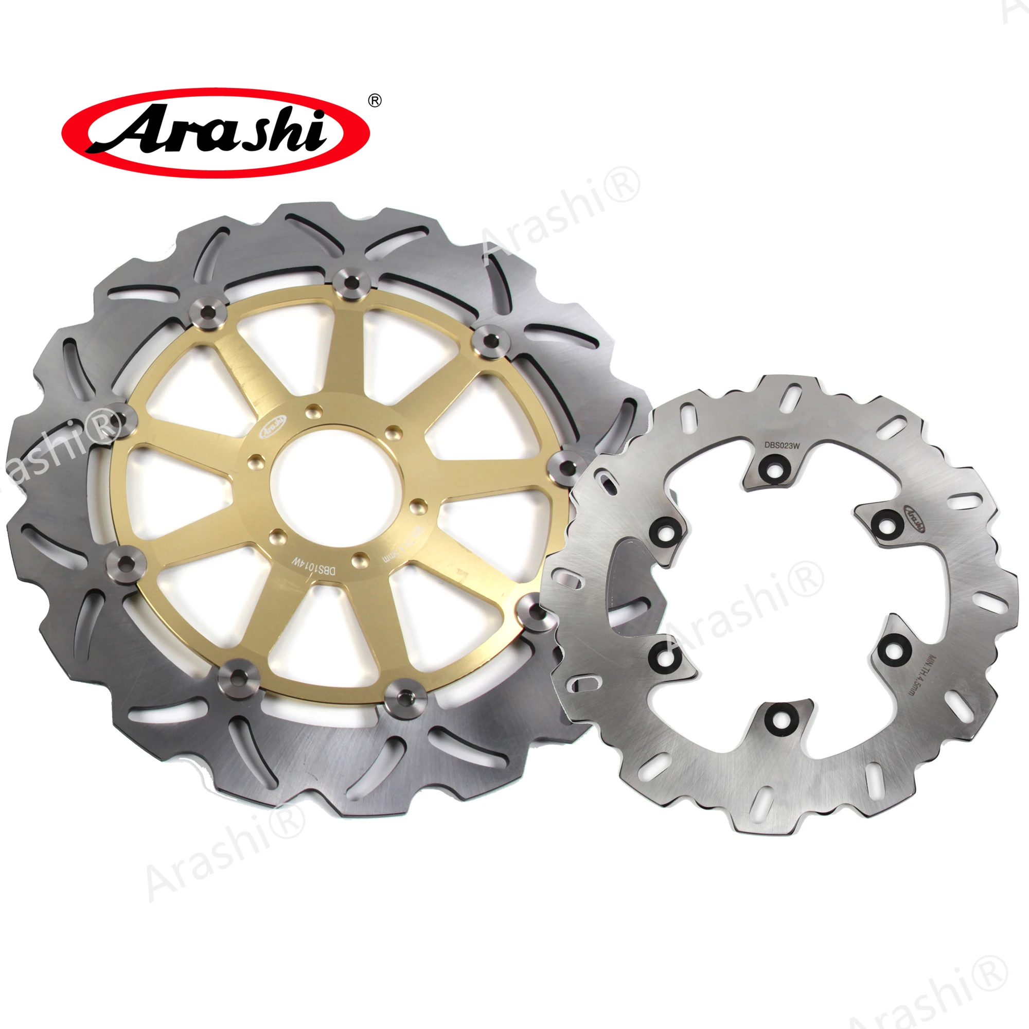 

ARASHI For DUCATI SPORT 750 2000 2001 2002 CNC Front Rear Brake Rotors Disc SS SUPERSPORT 400 1992-1997