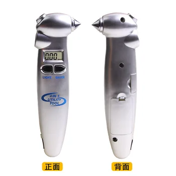 Multi-function LED number display tire gauge safety hammer multi-function safety supplies r-8855v
Multi-function LED number display tire gauge safety hammer multi-function safety supplies r-8855v