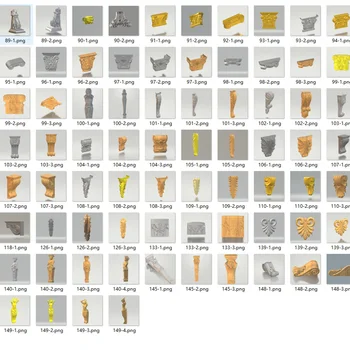 133 bracket Classical Antique decorative wooden bracket files collections CNC router carving PowerMill ArtCAM Aspire Types usage
133 bracket Classical Antique decorative wooden bracket files collections CNC router carving PowerMill ArtCAM Aspire Types usage