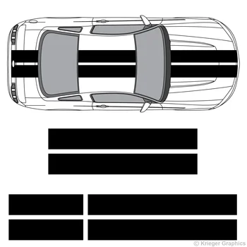 For Ford Mustang 10" Solid Racing Stripes Vinyl Decal Kit 10in 10 inch Car styling
For Ford Mustang 10" Solid Racing Stripes Vinyl Decal Kit 10in 10 inch Car styling