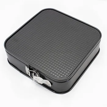 3PCS Square Nnon Stick Springform Cake Baking Bake Tin Pan Tray Bakeware Tool Removable Bottom And Buckle For Food Release
3PCS Square Nnon Stick Springform Cake Baking Bake Tin Pan Tray Bakeware Tool Removable Bottom And Buckle For Food Release