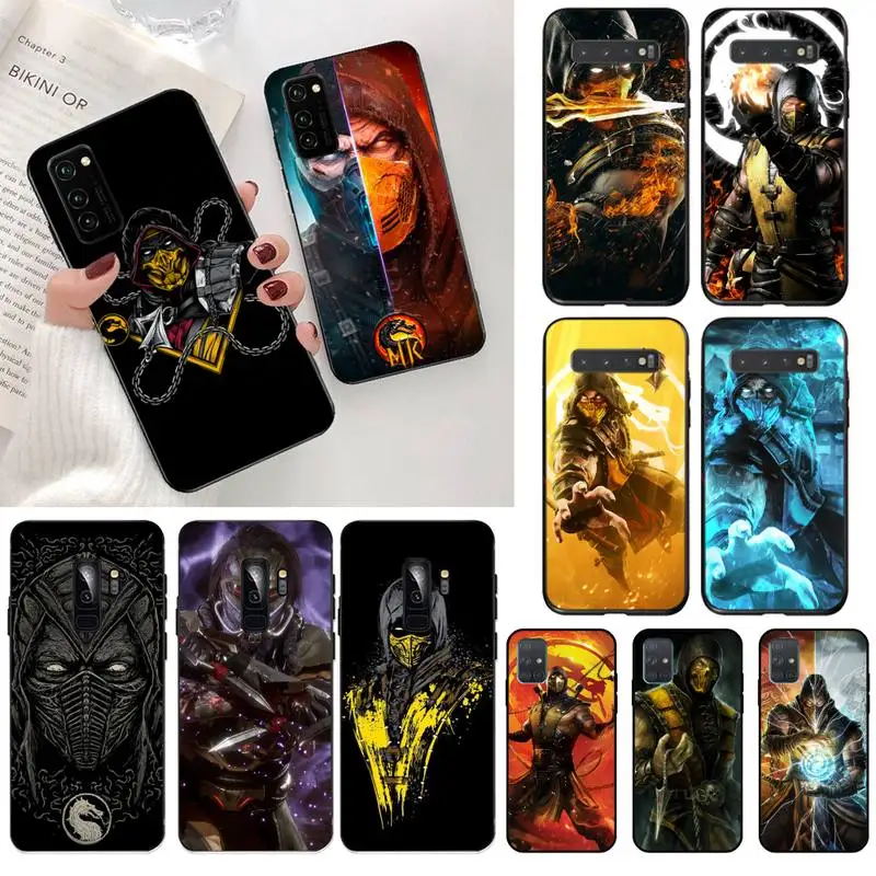 Популярный Mortal Kombat Coque Shell чехол для телефона Samsung S20 plus Ultra S6 S7 edge S8 S9 S10 5G lite 2020 |