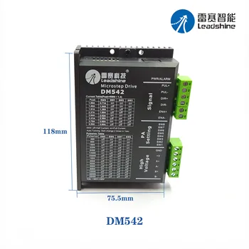 Original Leadshine DM542 57 Stepper Motor Driver NEMA23 Stepper Motor Driver NEMA17 Stepper Motor Driver
Original Leadshine DM542 57 Stepper Motor Driver NEMA23 Stepper Motor Driver NEMA17 Stepper Motor Driver