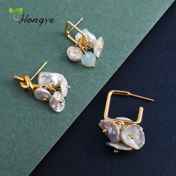 3 Styles Baroque Pearl Earrings for Women Simple Design Geometric Accessories Modern Fashion Femme Hanging Bijoux Brinco Jewelry 
3 Styles Baroque Pearl Earrings for Women Simple Design Geometric Accessories Modern Fashion Femme Hanging Bijoux Brinco Jewelry