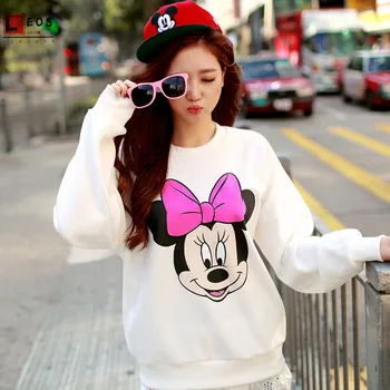 Mickey Print Women Sweatshirts Cartoon Minnie Hoodies For Girl Thin Long Sleeve Casual Loose Couples Wear Fashion Lady Pullover
Mickey Print Women Sweatshirts Cartoon Minnie Hoodies For Girl Thin Long Sleeve Casual Loose Couples Wear Fashion Lady Pullover