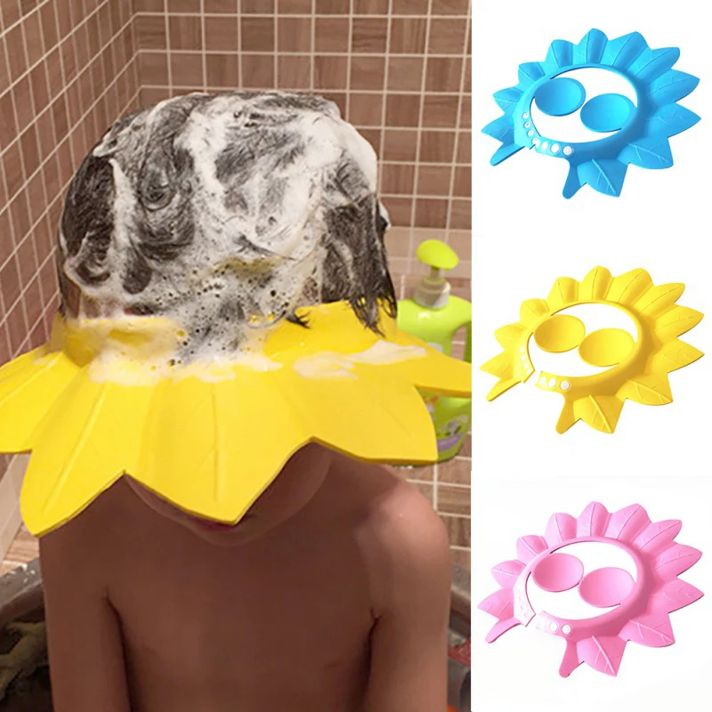 Cute Baby Shower Caps Shampoo Cap Wash Hair Kids Bath Visor Hats Adjustable Shield Ear Protection Eye Children Soft Hats Infant
Cute Baby Shower Caps Shampoo Cap Wash Hair Kids Bath Visor Hats Adjustable Shield Ear Protection Eye Children Soft Hats Infant