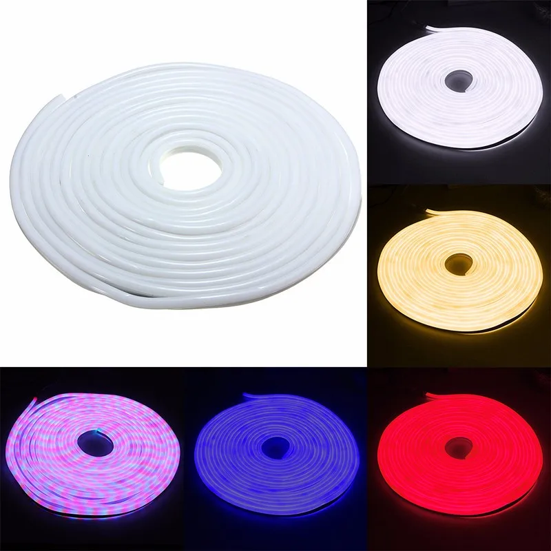 15M LED Neon Light Lamp 2835 LED Flexible Neon Rope Strip Light Waterproof IP67 120LEDs/m led Light Strip with Power Supply 110V
15M LED Neon Light Lamp 2835 LED Flexible Neon Rope Strip Light Waterproof IP67 120LEDs/m led Light Strip with Power Supply 110V