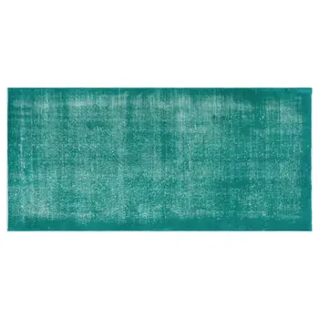 Handmade Turquoise Vintage Overdyed Turkish Area Rug 102x210 Cm-3'4''X6'11''
Handmade Turquoise Vintage Overdyed Turkish Area Rug 102x210 Cm-3'4''X6'11''