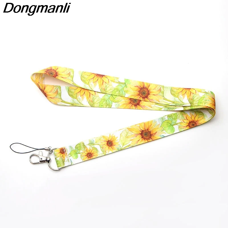 DZ873 Sunflower Lanyards for Key Neck Strap For Card Badge Gym Key Chain Lanyard Key Holder DIY Hang Rope Keychain
DZ873 Sunflower Lanyards for Key Neck Strap For Card Badge Gym Key Chain Lanyard Key Holder DIY Hang Rope Keychain