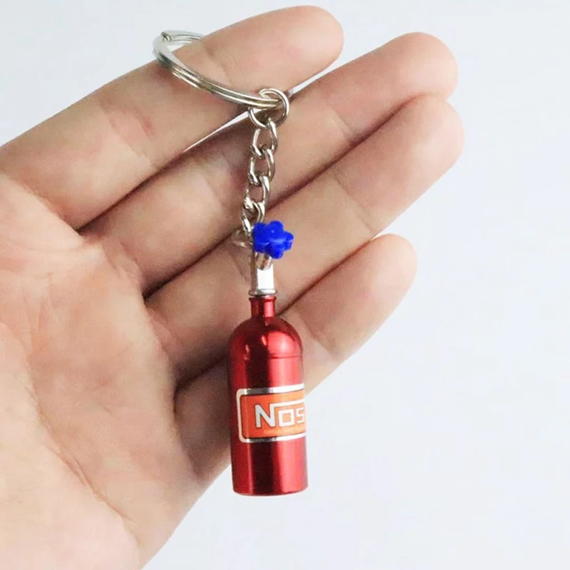 Hot Sale Portable WaterProof Creative Nitrous Oxide Bottle Key Chain Keychain Keyring Stash Metel Pill Box Storage Fast Delivery |