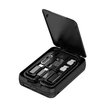 BUDI Multi-function Universal Smart Adapter Card Storage Data Cable Box USB Wire Charge Power Bank for iPhone Xiaomi Huawei
BUDI Multi-function Universal Smart Adapter Card Storage Data Cable Box USB Wire Charge Power Bank for iPhone Xiaomi Huawei
