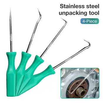Car Removal Tool 4Pcs/set Car Auto Oil Seal O-Ring Seal Gasket Pick Hooks Puller Remover Pick & Hook Hand Car Removal Tool Set
Car Removal Tool 4Pcs/set Car Auto Oil Seal O-Ring Seal Gasket Pick Hooks Puller Remover Pick & Hook Hand Car Removal Tool Set