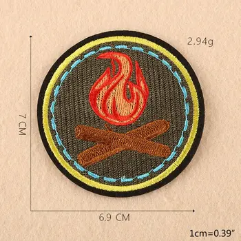 9Pcs Round Sewing Patch Scenery Outdoor Animal Badge DIY Embroidered Appliques LX9E
9Pcs Round Sewing Patch Scenery Outdoor Animal Badge DIY Embroidered Appliques LX9E