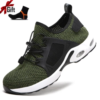 Plus Size 40-48 Safety Shoes Steel Toe Cap Summer Breathable Anti-smashing Stab-resistant Puncture-Proof Workers Sneakers
Plus Size 40-48 Safety Shoes Steel Toe Cap Summer Breathable Anti-smashing Stab-resistant Puncture-Proof Workers Sneakers