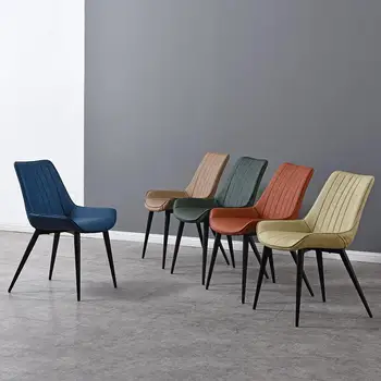 Household Dining Chair Post-modern Simple Restaurant Meeting Chair Luxury Comfortable Soft Bag Backrest Desk Balcony Chair
Household Dining Chair Post-modern Simple Restaurant Meeting Chair Luxury Comfortable Soft Bag Backrest Desk Balcony Chair