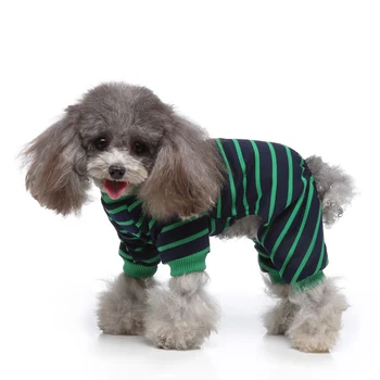 Pet Cat Dog Home Striped Leather Pajamas Soft Comfortable Durable Breathable Jumpsuit Pet Clothes
Pet Cat Dog Home Striped Leather Pajamas Soft Comfortable Durable Breathable Jumpsuit Pet Clothes