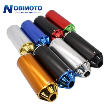Motorcycle Universal 28MM 8 Color Aluminum Exhaust Muffler Pipe Adjustable Silencer 2 Stroke For Street Scooter ATV Dirt Bike
Motorcycle Universal 28MM 8 Color Aluminum Exhaust Muffler Pipe Adjustable Silencer 2 Stroke For Street Scooter ATV Dirt Bike