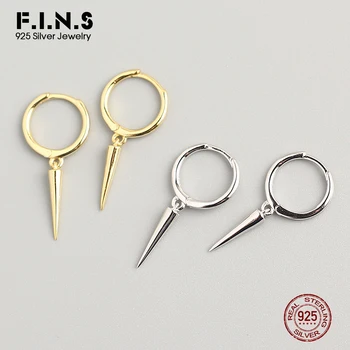 F.I.N.S Punk Sterling Silver Earrings S925 Silver Hiphop Rivet Spike Ear Hoops Earrings Small Buckle Earrings for Unisex Gifts
F.I.N.S Punk Sterling Silver Earrings S925 Silver Hiphop Rivet Spike Ear Hoops Earrings Small Buckle Earrings for Unisex Gifts