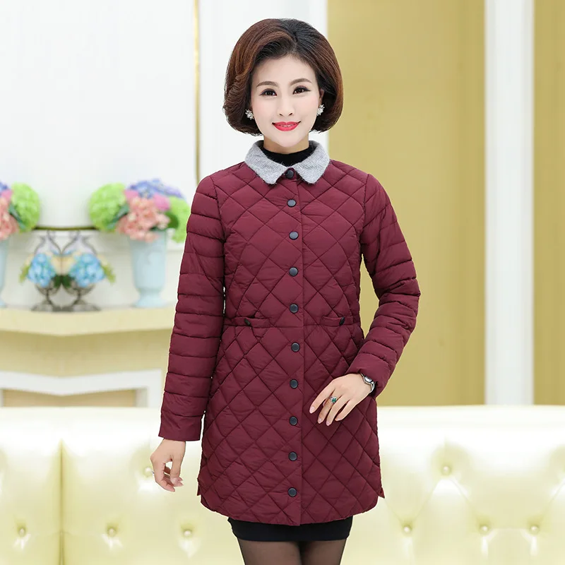 2018 Winter New Style Fashion Slim Fit down Jacket Cotton-padded Clothes Mid-length Middle-aged Women Dress Cotton-padded Clothe
2018 Winter New Style Fashion Slim Fit down Jacket Cotton-padded Clothes Mid-length Middle-aged Women Dress Cotton-padded Clothe
