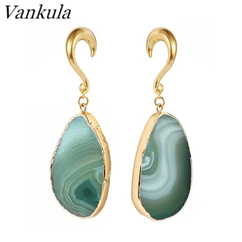 Vankula New Arrival Ear Plugs Dangle 316L Stainless Steel Ear Hook Piercing Ear Weight Hangers Women Body Jewelry Pair Selling
Vankula New Arrival Ear Plugs Dangle 316L Stainless Steel Ear Hook Piercing Ear Weight Hangers Women Body Jewelry Pair Selling