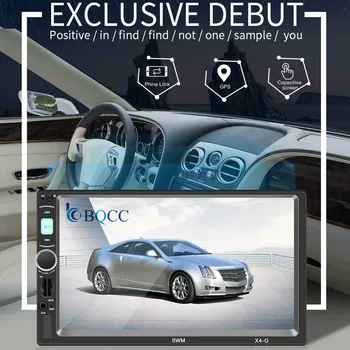 Doppel 2 DIN 7" Auto FM mp5 Player Touchscreen Stereo Radio Bluetooth GPS Navi Autoradio + Map
Doppel 2 DIN 7" Auto FM mp5 Player Touchscreen Stereo Radio Bluetooth GPS Navi Autoradio + Map