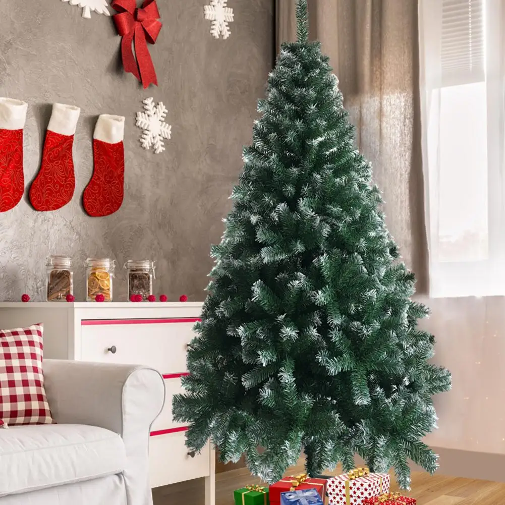 6FT Artificial Christmas Tree White Iron Frame PVC Leaves Premium Hinged 650 Branches Christmas Tree Decoration
6FT Artificial Christmas Tree White Iron Frame PVC Leaves Premium Hinged 650 Branches Christmas Tree Decoration