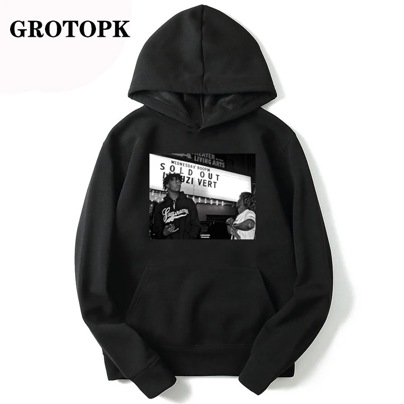 Playboi Carti винтажные крутые повседневные мужские толстовки с капюшоном графическим