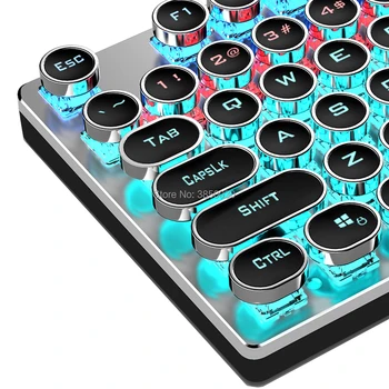 AULA Round Keycap Gaming Mechanical Keyboard Blue Black Red Brown Switch Anti-Ghosting USB Wired LED Backlight Keyboard for PC
AULA Round Keycap Gaming Mechanical Keyboard Blue Black Red Brown Switch Anti-Ghosting USB Wired LED Backlight Keyboard for PC