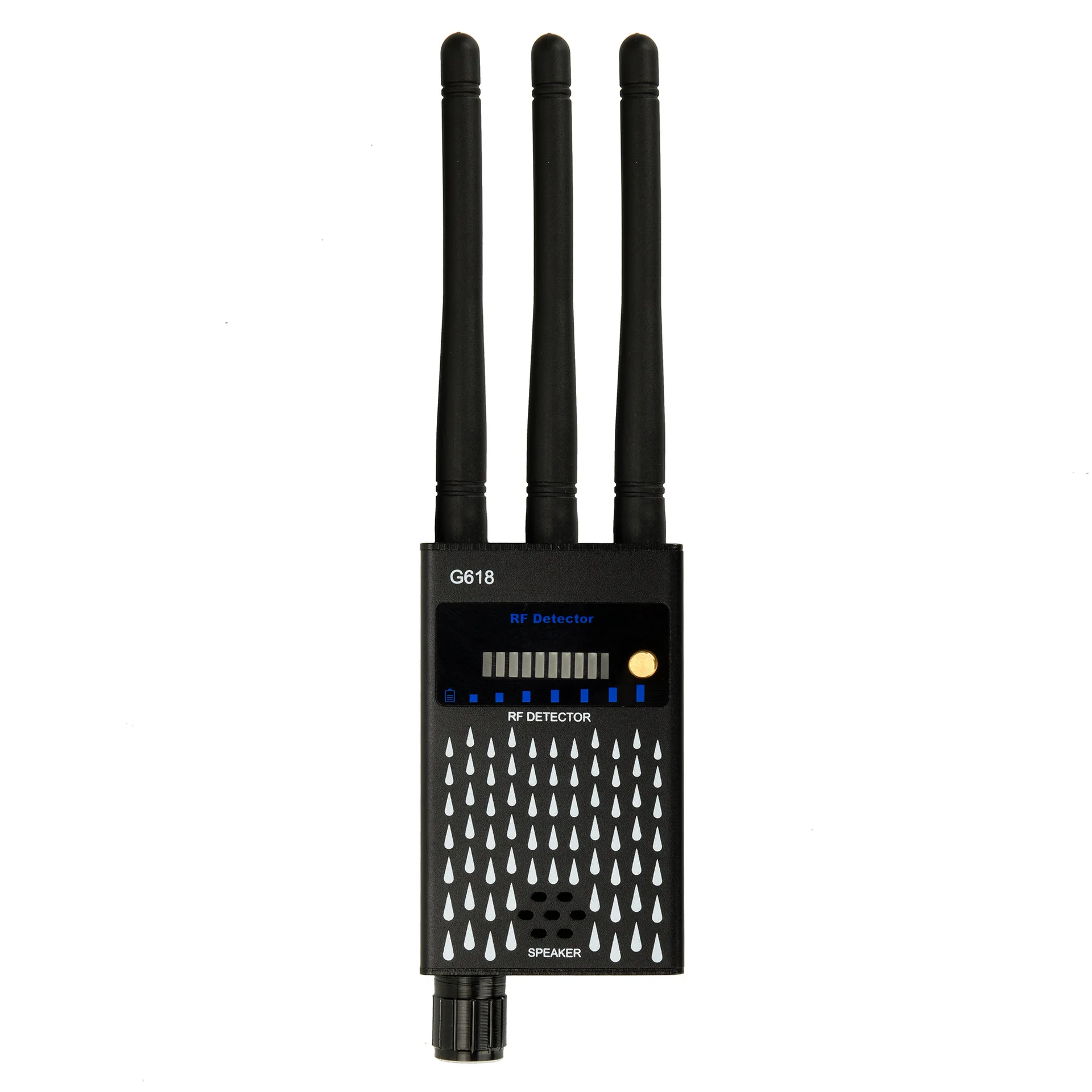 G618 Anti Spy RF CDMA Signal Finder For GSM Bug GPS Tracker Wireless Hidden Camera Eavesdropping
G618 Anti Spy RF CDMA Signal Finder For GSM Bug GPS Tracker Wireless Hidden Camera Eavesdropping