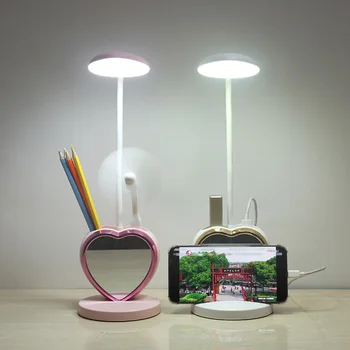 Multifunctional Mirror LED Beauty Lamp Eye Protection Desk Lamp Charging Desk Bedroom Student Dormitory Learning Touch Dimming 
Multifunctional Mirror LED Beauty Lamp Eye Protection Desk Lamp Charging Desk Bedroom Student Dormitory Learning Touch Dimming
