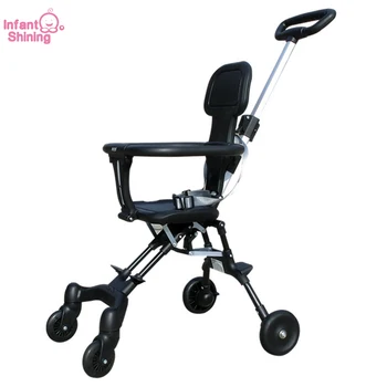Four Wheels Stroller Lightweight Foldable Baby Stroller Artifact Single-Pole Multifunctional Four Wheels Two-Way Baby Stroller
Four Wheels Stroller Lightweight Foldable Baby Stroller Artifact Single-Pole Multifunctional Four Wheels Two-Way Baby Stroller
