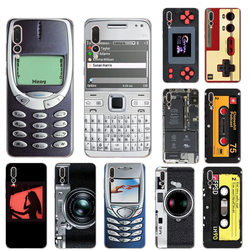Classic retro audio tape old mobile phone transparent TPU soft case for Huawei P20 P20pro P30 P30pro p40 p40pro nova6 5i cover
Classic retro audio tape old mobile phone transparent TPU soft case for Huawei P20 P20pro P30 P30pro p40 p40pro nova6 5i cover