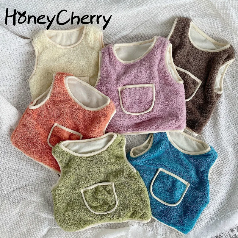 2020 kids vest New Style for Autumn and Winter Children's Multi-Color Double Layer Velvet Vest children girls clothes
2020 kids vest New Style for Autumn and Winter Children's Multi-Color Double Layer Velvet Vest children girls clothes