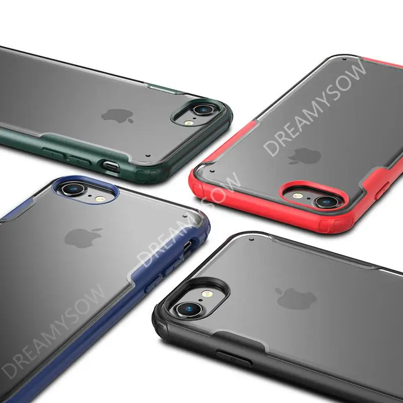 DREAMYSOW Shockproof Bumper Armor Phone Case For iPhone 11 2019 X XS XR XS Max 8 7 Plus Soft Hard PC Case Back Cover
DREAMYSOW Shockproof Bumper Armor Phone Case For iPhone 11 2019 X XS XR XS Max 8 7 Plus Soft Hard PC Case Back Cover