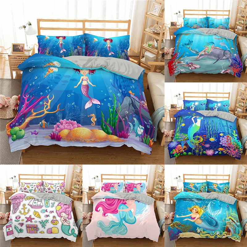 Boniu Cotton Duvet Cover Set Mermaid Bedding Set Ocean World Bedspread With Pillowcase Luxury Bed Set
Boniu Cotton Duvet Cover Set Mermaid Bedding Set Ocean World Bedspread With Pillowcase Luxury Bed Set