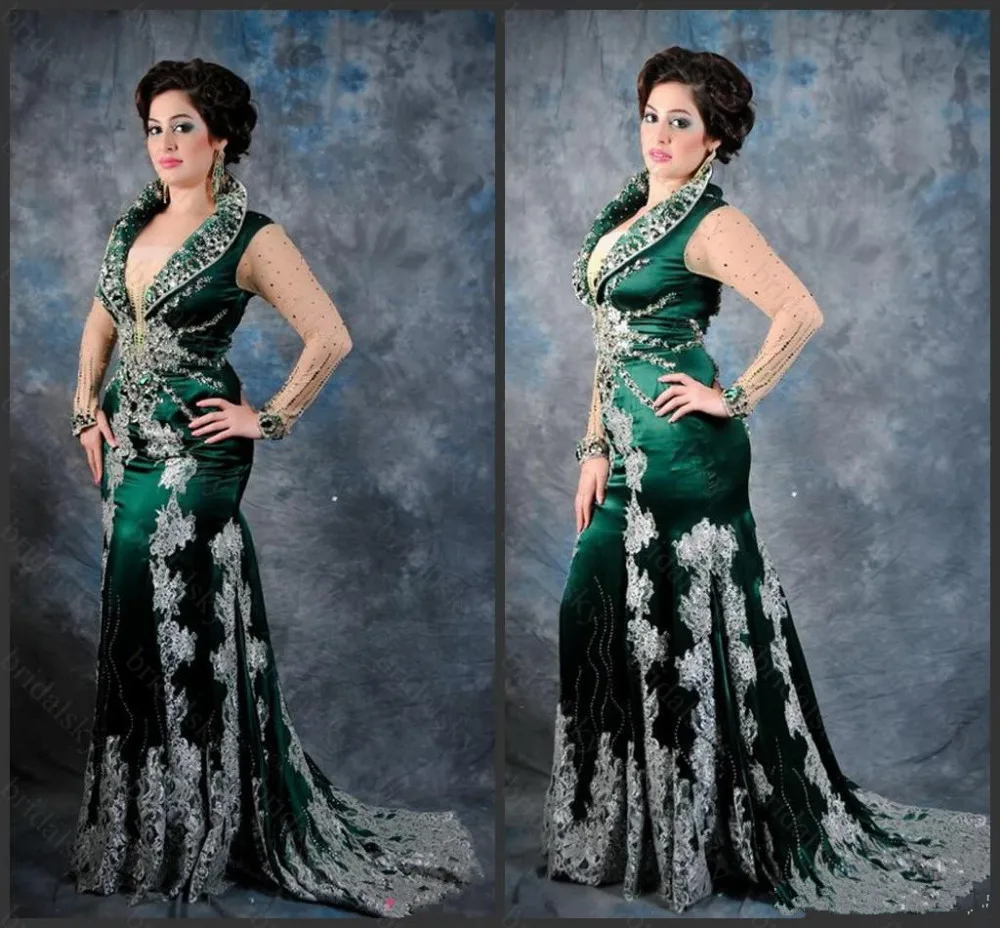 2018 robe de soiree Winter Sexy Arabic Evening gown with Beads And Crystals Carpet Plus Long Sleeve mother of the bride dresses 
2018 robe de soiree Winter Sexy Arabic Evening gown with Beads And Crystals Carpet Plus Long Sleeve mother of the bride dresses